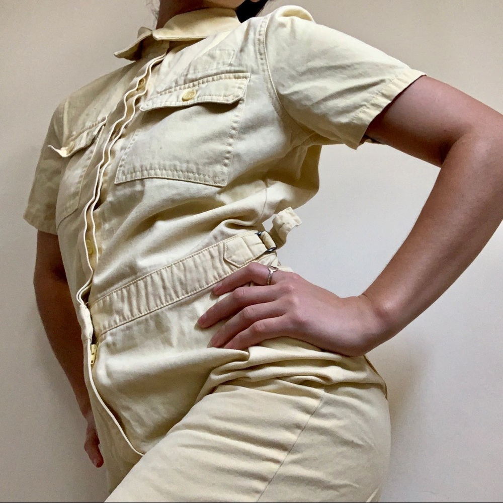 Vintage utility jumpsuit